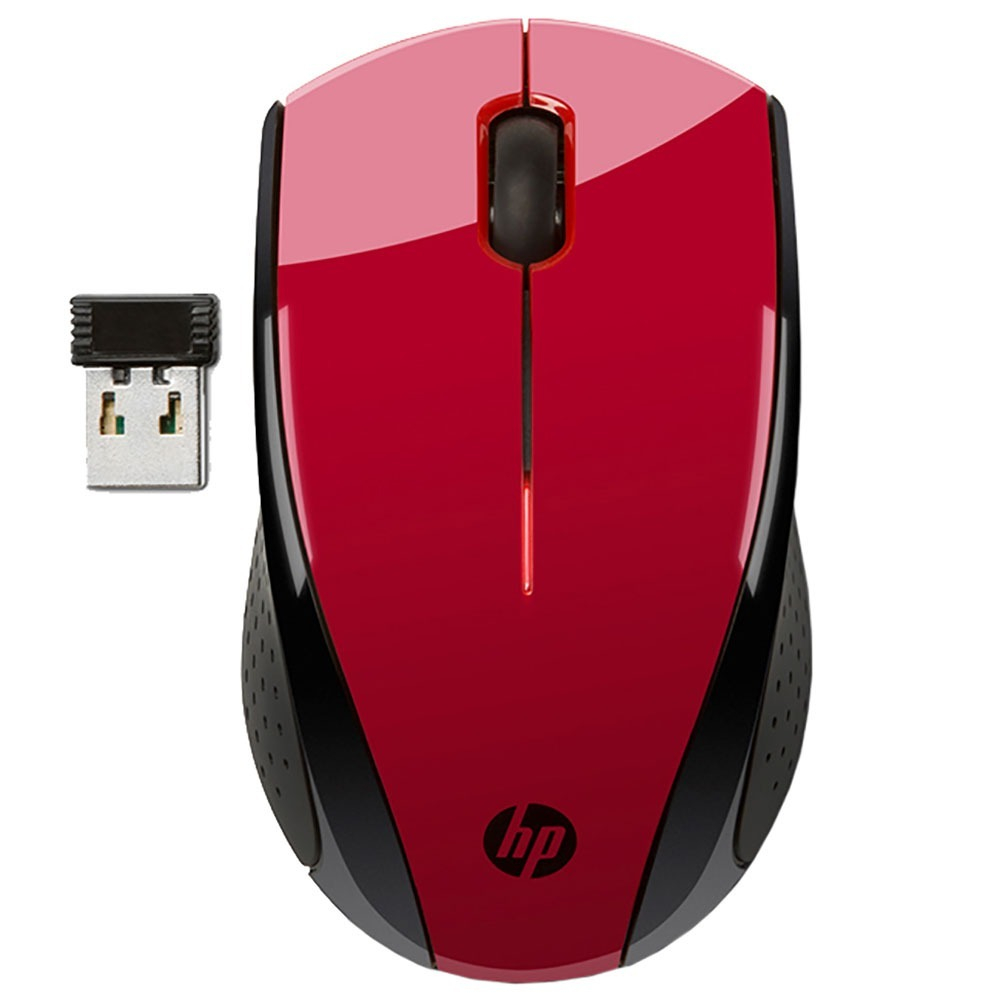 Mouse Wireless Hp X3000 Vermelho